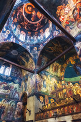 Wall Mural - Inside the Church of Holy Mother of God Peribleptos