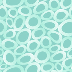 Wall Mural - Abstract background. Seamless vector pattern with circles and ovals.