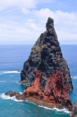 Sticker - Cliffs of Ponta de Sao Lourenco peninsula - Madeira island