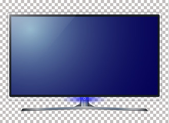 Leinwandbilder - TV - smart TV. 4k Ultra HD screen, led 4k tv isolated white background