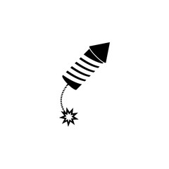 Poster - fireworks icon. Elements amusement park concept and web apps. Icon for website design and development, app development. Premium icon
