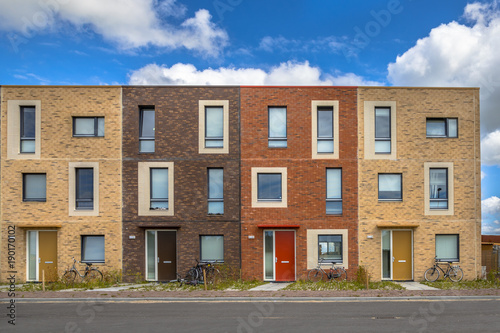 Four Modern Social Housing Apartments Kaufen Sie Dieses Foto Und