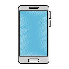 smartphone device isolated icon vector illustration design