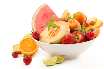 Sticker - selection of summer fruit