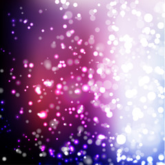 Wall Mural - abstract colorful background with multiple light sparkles - eps10 vector