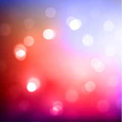 Wall Mural - Colorful defocused lights background - eps10