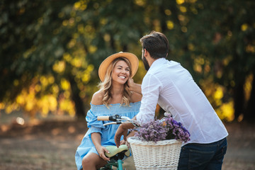 Canvas Print - Love means making time for each other