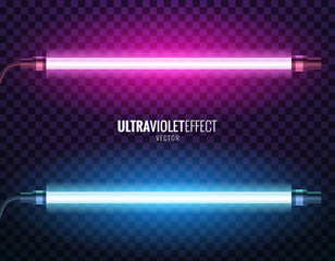 Poster - vector of ultraviolet light.