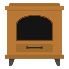 Poster - Ancient oven icon. Cartoon illustration of ancient oven vector icon for web