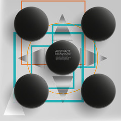 Poster - Vector of modern abstract background