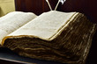 Very old handwritten book.