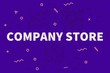 © OpturaDesign - Conceptual business illustration with the words company store