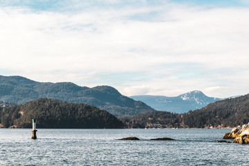 Canvas Print - Horseshoe Bay in West Vancouver, BC, Canada