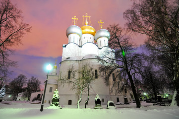 Sticker - Novodevichy Convent - Moscow, Russia