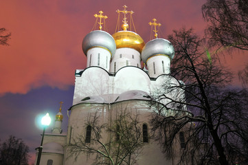 Sticker - Novodevichy Convent - Moscow, Russia