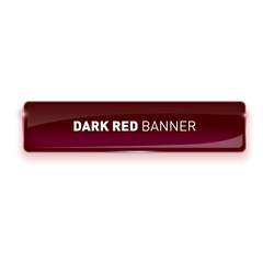 Wall Mural - vector illustration of realistic glass colored banner isolated on white background for your design.