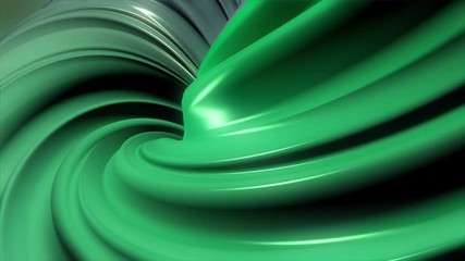 Poster - Colorful glowing circles motion background. Video animation seamless looping. Abstract 3D circle motion