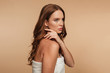 © Drobot Dean - Beauty portrait of mystery ginger woman with long hair