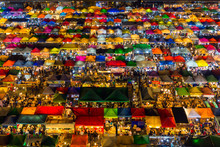 Ratchada Night Market In Bangkok