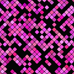 Poster - Geometrical diagonal square pattern background - repeatable vector illustration