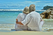© aletia2011 - elderly couple rest at tropical resort