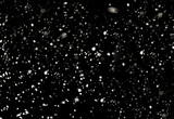 Fototapeta Na sufit - Snowflake material in the black background