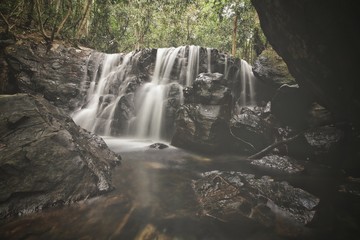 small waterfall