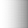 Abstract geometric halftone background. Vector dotted illustration