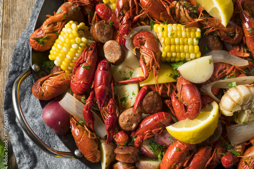 Cuadros en Lienzo Homemade Southern Crawfish Boil