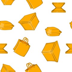 Poster - Container pattern, cartoon style