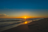 Fototapeta Morze - Amazing Sunset on the Sea