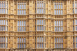Palace of Westminster facade Houses of Parliament Westminster  London UK