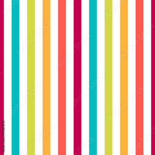 Cotton fabric Seamless pattern stripe colorful pastel colors. Vertical pattern stripe abstract background vector illustration