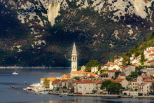 Church Bell Tower In Montenegro