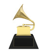 Music Gramophone Trophy Award Isolated