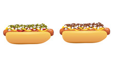 Hot Dog And Chili Dog