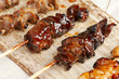 Yakitori, Grilled chicken livers with tare sauce