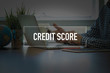 PEOPLE USING SMARTPHONE COMMUNICATION TECHNOLOGY  CREDIT SCORE OFFICE CONCEPT