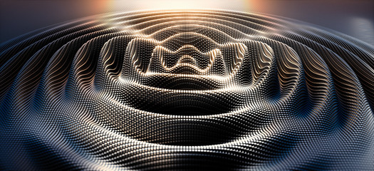 Wall Mural - gravitationswellen