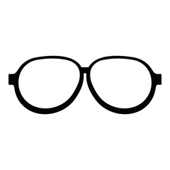 Photochromic eyeglasses icon. Simple illustration of photochromic eyeglasses vector icon for web