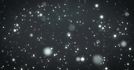 Wall Mural - loop moving particles background