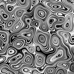 Poster - Abstract vector background. Curved irregular lines. Pattern based on fractal image.