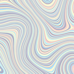 Poster - Abstract vector background. Curved psychedelic irregular lines. Pattern based on fractal image.