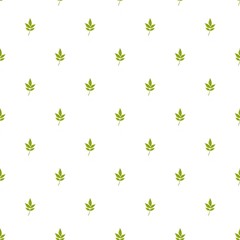 Poster - Ash leaf pattern seamless in flat style for any design