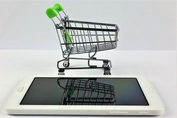 An concept Image of online shopping