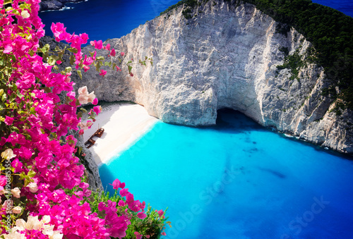 Fotomural Beautiful lanscape of Zakinthos island