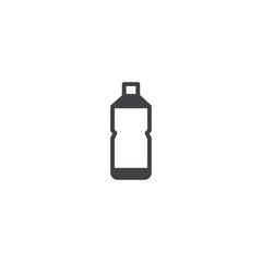 Poster - bottle icon. sign design