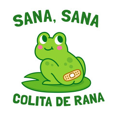 Wall Mural - sana sana colita de rana