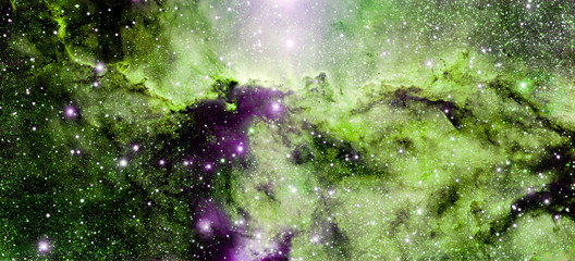 Wall Mural - stars nebula in space.