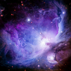 Wall Mural - stars nebula in space.